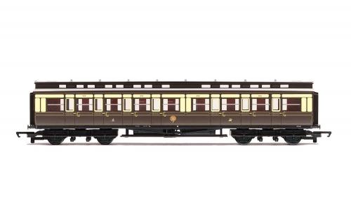 R4899 Hornby GWR, C15 'Clerestory' Corridor Composite, 3229